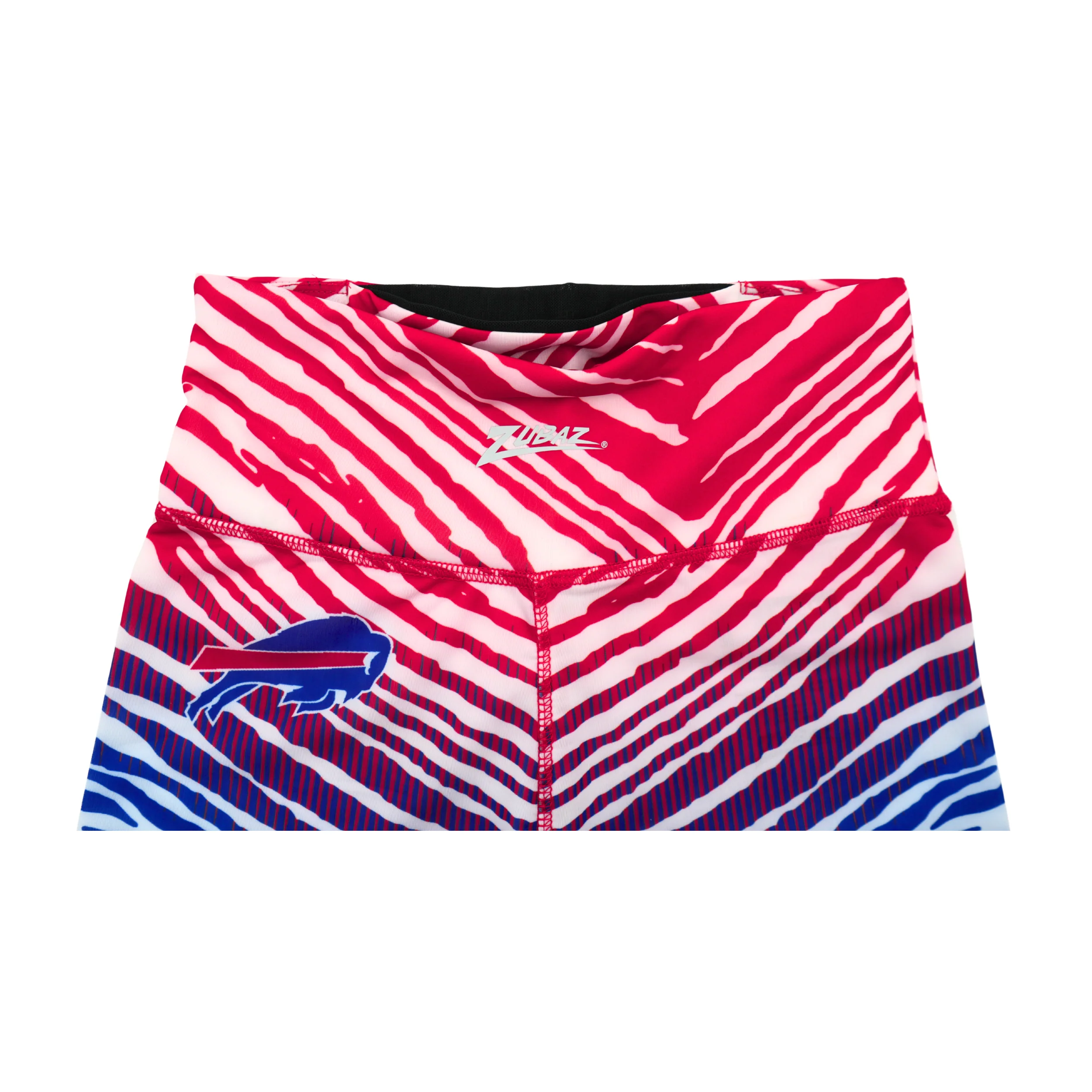 Women's Zubaz Buffalo Bills White Ombre Leggings - Image 7