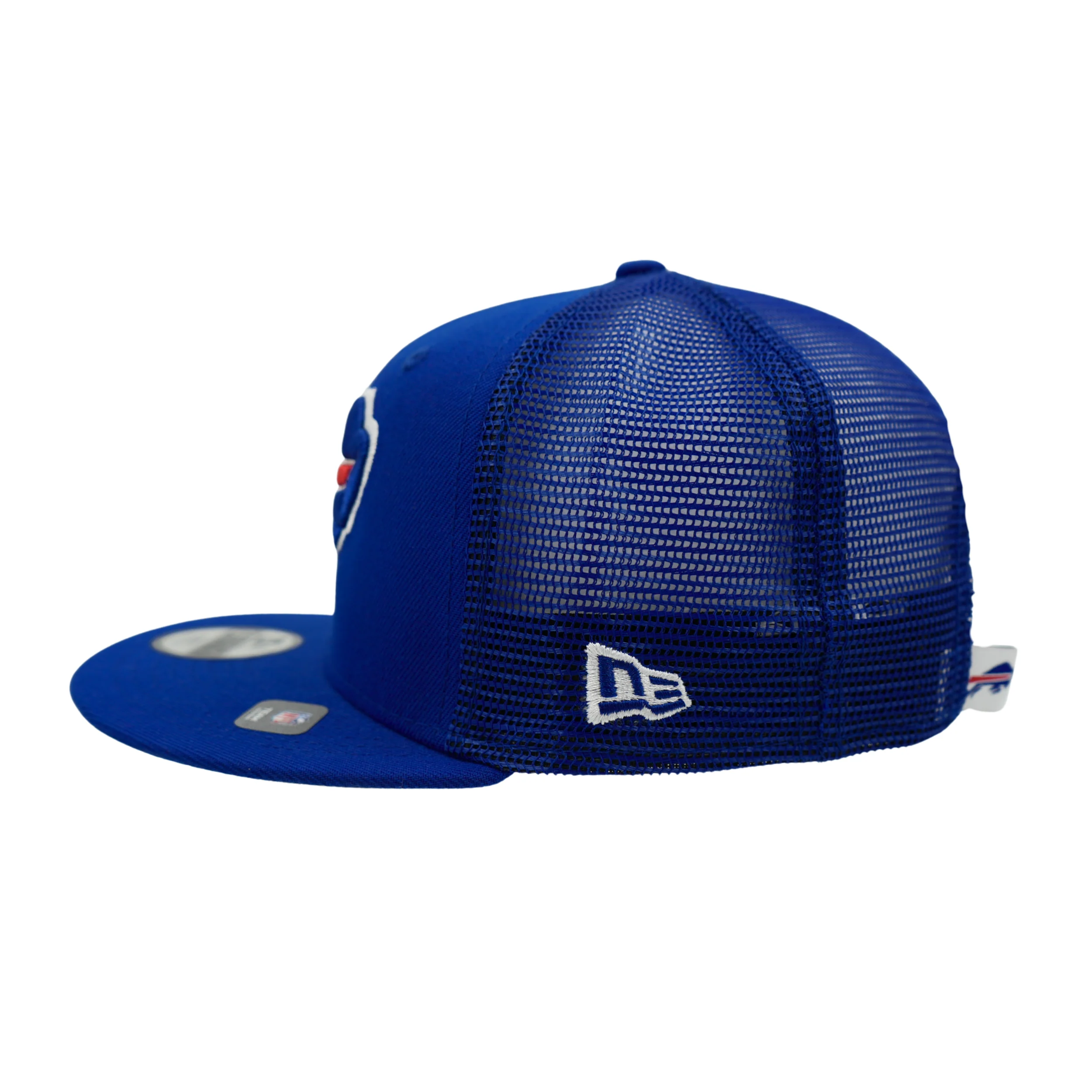 Youth New Era 9FIFTY Buffalo Bills Logo Royal Blue Trucker Hat - Image 2