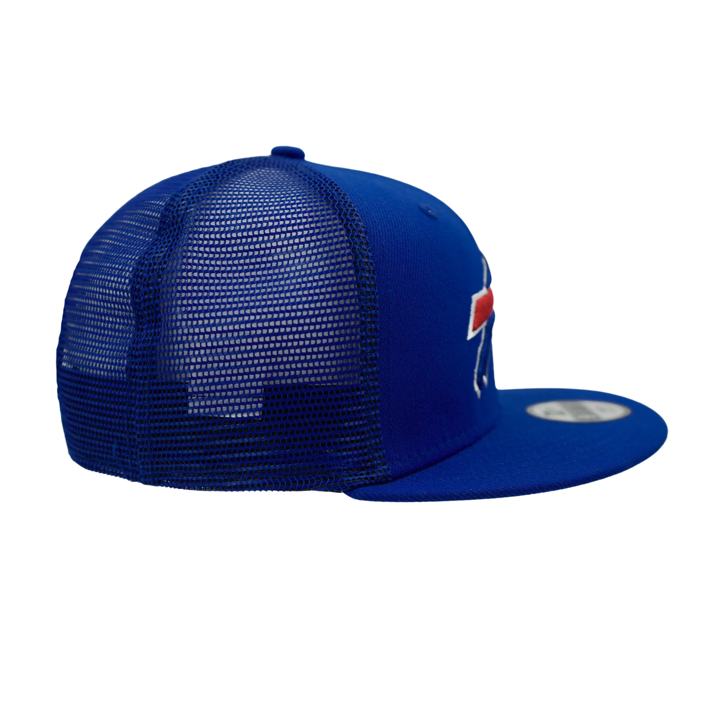 Youth New Era 9FIFTY Buffalo Bills Logo Royal Blue Trucker Hat - Image 4